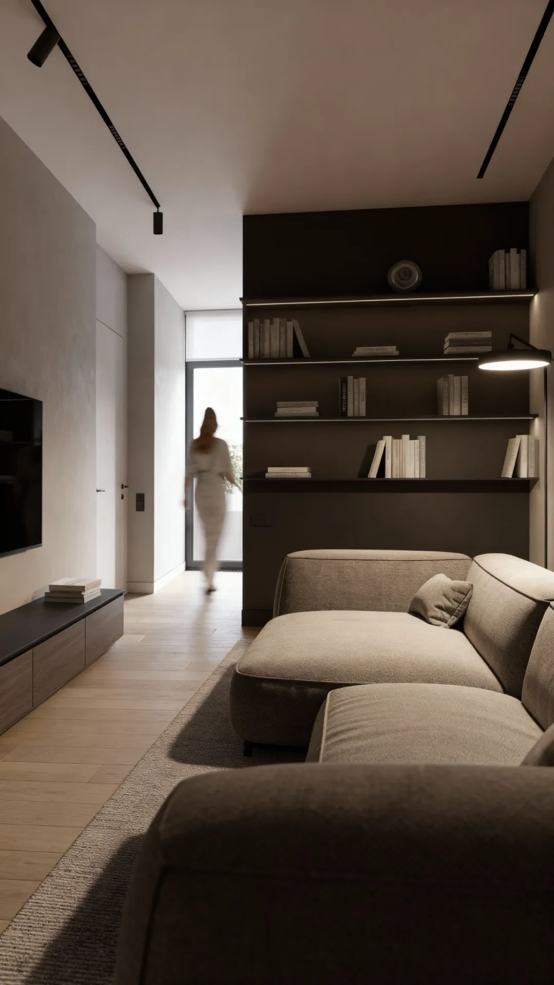 Esența Minimalismului Rezidențial - O poveste minimalista — proiect design interior Bucuresti