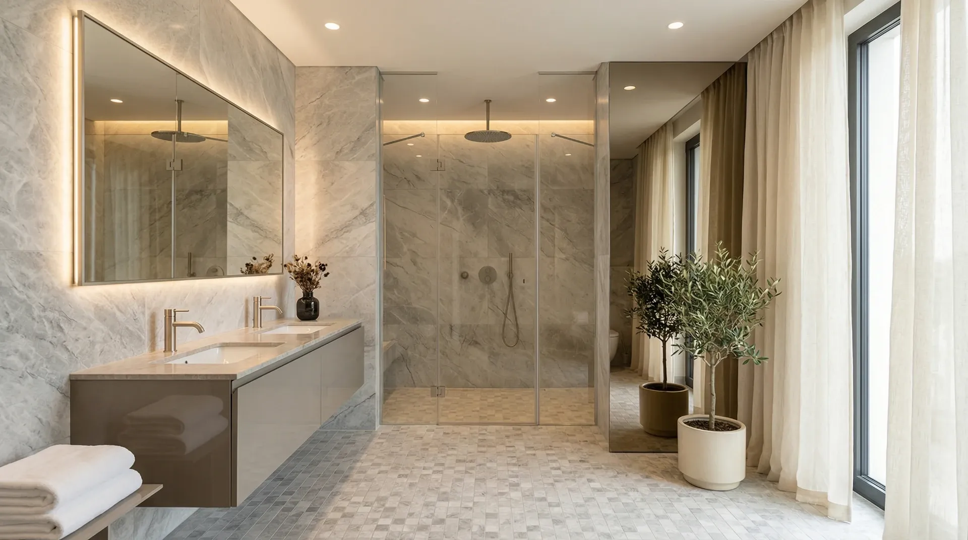 Design Interior Penthouse Floreasca: Amenajare de Lux 140 mp — imagine 1